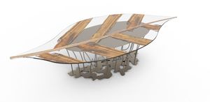 mesa contemporánea