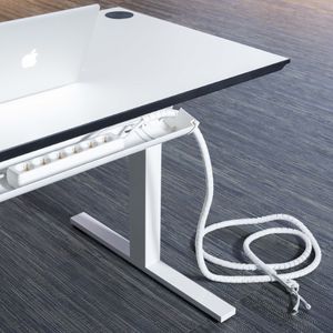 sistema de protección de cables de material plástico
