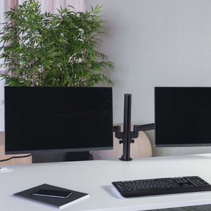 soporte de pantalla de sobremesa / doble