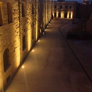 luminaria empotrable de suelo