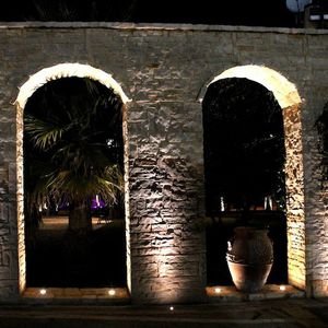 luminaria empotrable de suelo