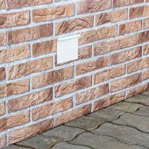 luminaria empotrable de pared