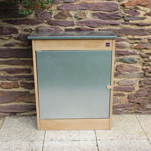 porta rollo para manguera de acero galvanizado
