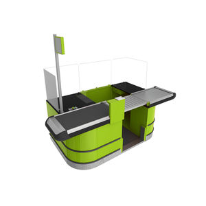 caja de salida para supermercado