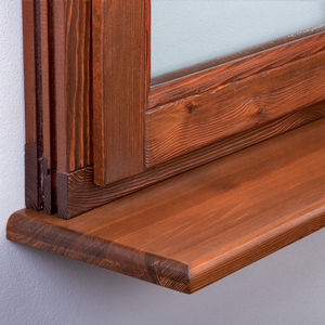 alféizar de madera