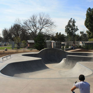 bowl para skatepark de hormigón