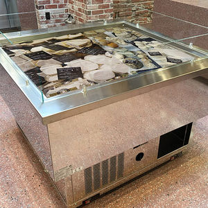 vitrina refrigerada de isla