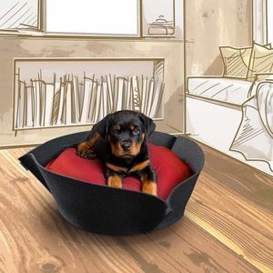 cesta para perros de algodón