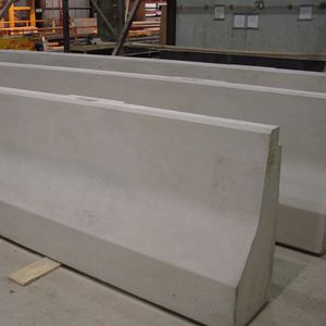 barrera de seguridad de hormigón