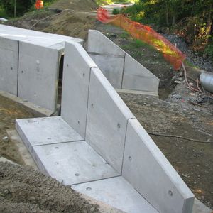muro de cabeza prefabricado