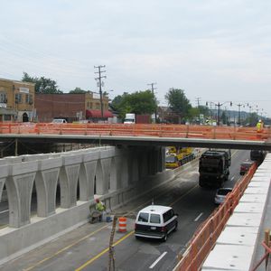 puente de hormigón armado