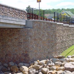 muro de contención de hormigón