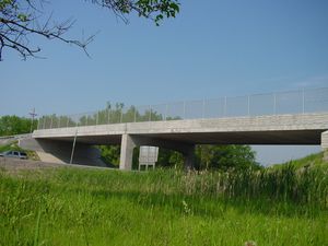 puente de hormigón armado