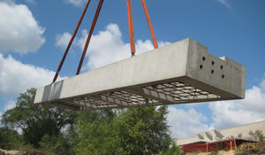 placa de cimentacion de hormigón
