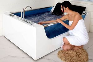 bañera independiente