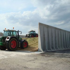 muro de hormigón