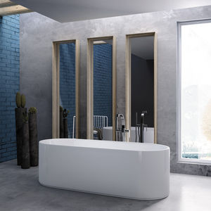 bañera ovalada