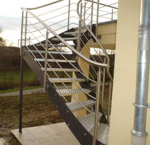 escalera en U