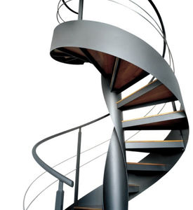 Escalera en L - EC44 - La Maestria - estructura de metal / sin