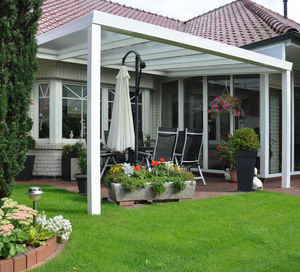 pérgola adosada