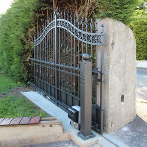 portón abatible
