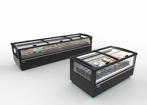 vitrina refrigerada de isla