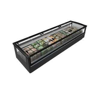 vitrina refrigerada de isla