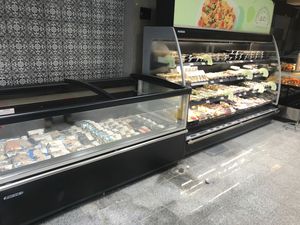vitrina refrigerada de isla