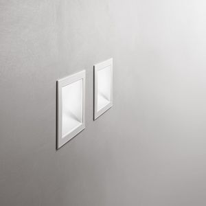 luminaria empotrable de pared