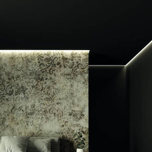 perfil de iluminación de pared