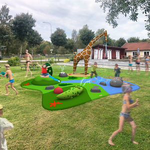 estación de juego para parque acuático