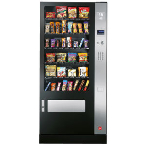máquina expendedora de alimentos de pie