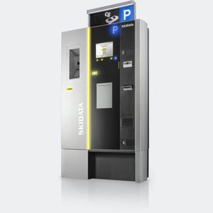 terminal de pago para aparcamiento