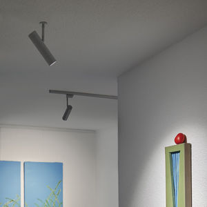 iluminación sobre riel LED