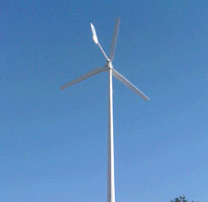 aerogenerador doméstico de eje horizontal
