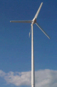 aerogenerador doméstico de eje horizontal
