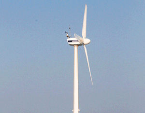 aerogenerador doméstico de eje horizontal