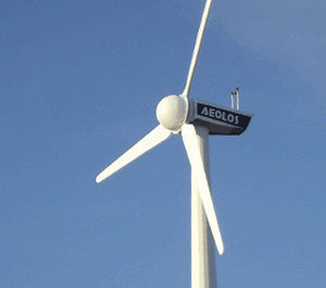 aerogenerador doméstico de eje horizontal