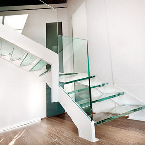 escalera en L