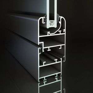 perfil para puerta de aluminio