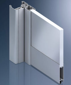 perfil para puerta de aluminio