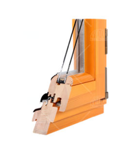 ventana de madera