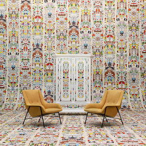 papel pintado contemporáneo