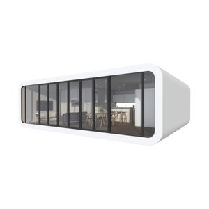 microcasa modular / prefabricada / contemporánea / de madera