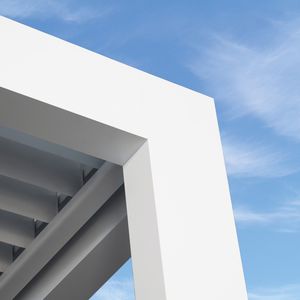 tijeral metálico para pérgola