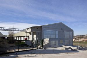 edificio prefabricado / de hormigón / para uso industrial / contemporáneo