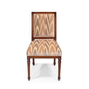 silla de comedor de estilo Luis XVI