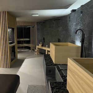 baño contemporáneo