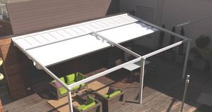 pérgola adosada