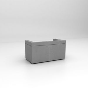 mostrador de recepción modular